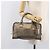 LOEWE Amazona 28 Handtasche Leder Gold Authentisch 207475V Golden - Ansicht 27