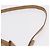 Bolsa de mão Miu Miu em couro 2way Bege Gold Auth 167657M Dourado - vista 16