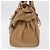 Bolsa de mão Miu Miu em couro 2way Bege Gold Auth 167657M Dourado - vista 3