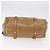 Bolsa de mão Miu Miu em couro 2way Bege Gold Auth 167657M Dourado - vista 6