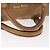 Bolsa de mão Miu Miu em couro 2way Bege Gold Auth 167657M Dourado - vista 7