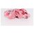LOUIS VUITTON Minimalistisches Scrunchie-Set aus Seide Rosa M77692 LV Auth 206945A Pink - Ansicht 4