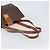 Céline CELINE Macadam Tote Bag PVC Brown Gold Tone Auth 206691 Braun - Ansicht 7