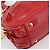 Miu Miu Hand Bag Leather 2way Red Gold Auth 205034V Golden - view 16