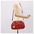 Miu Miu Hand Bag Leather 2way Red Gold Auth 205034V Golden - view 27