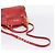 Miu Miu Hand Bag Leather 2way Red Gold Auth 205034V Golden - view 8
