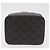 Céline CELINE Triomphe Vanity Pouch PVC Black Gold Auth 207214V Golden - view 5