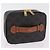 Céline CELINE Triomphe Vanity Pouch PVC Black Gold Auth 207214V Golden - view 6