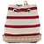PRADA Chain Shoulder Pouch Canvas Red Gold Auth LN218M Golden - view 2