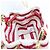PRADA Chain Shoulder Pouch Canvas Red Gold Auth LN218M Golden - view 22