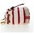 PRADA Chain Shoulder Pouch Canvas Red Gold Auth LN218M Golden - view 3