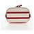 PRADA Chain Shoulder Pouch Canvas Red Gold Auth LN218M Golden - view 5