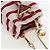 PRADA Chain Shoulder Pouch Canvas Red Gold Auth LN218M Golden - view 6