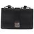 Borsa a tracolla Miu Miu Madras in pelle nera e argento Auth BA16113A Nero - vista 13