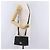 Borsa a tracolla Miu Miu Madras in pelle nera e argento Auth BA16113A Nero - vista 32