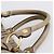Miu Miu Handtasche Leder 2way Beige Gold Auth 167714M Golden - Ansicht 14