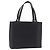 Borsa a mano BURBERRY in pelle nera argento Auth 206782A Nero