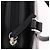 Borsa a mano BURBERRY in pelle nera argento Auth 206782A Nero - vista 10