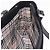 Borsa a mano BURBERRY in pelle nera argento Auth 206782A Nero - vista 19