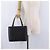 Borsa a mano BURBERRY in pelle nera argento Auth 206782A Nero - vista 23