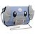 FENDI x FRGMT x POKEMON Nanobucket Chain Mini Dragon Leather Blue Auth 167751SM Argento Blu chiaro
