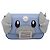 FENDI x FRGMT x POKEMON Nanobucket Chain Mini Dragon Leather Blue Auth 167751SM Argento Blu chiaro - vista 13