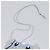 FENDI x FRGMT x POKEMON Nanobucket Chain Mini Dragon Leather Blue Auth 167751SM Argento Blu chiaro - vista 14