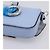 FENDI x FRGMT x POKEMON Nanobucket Chain Mini Dragon Leather Blue Auth 167751SM Argento Blu chiaro - vista 17