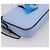 FENDI x FRGMT x POKEMON Nanobucket Chain Mini Dragon Leather Blue Auth 167751SM Argento Blu chiaro - vista 18