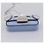 FENDI x FRGMT x POKEMON Nanobucket Chain Mini Dragon Leather Blue Auth 167751SM Argento Blu chiaro - vista 5