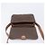 Céline Bolsa de Ombro CELINE Macadam Canvas PVC Leather Brown Gold Auth 207469 Marrom Dourado - vista 20