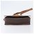 Céline Bolsa de Ombro CELINE Macadam Canvas PVC Leather Brown Gold Auth 207469 Marrom Dourado - vista 5