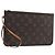 LOUIS VUITTON Monogram Neverfull MM Pouch Accessory Pouch LV Auth BA16073 Monograma