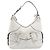 Borsa a tracolla GUCCI Sherry Line Horsebit in pelle Bianco Oro 247604 Auth LN087V - vista 13