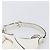 Borsa a tracolla GUCCI Sherry Line Horsebit in pelle Bianco Oro 247604 Auth LN087V - vista 14
