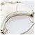Borsa a tracolla GUCCI Sherry Line Horsebit in pelle Bianco Oro 247604 Auth LN087V - vista 6