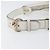 Borsa a tracolla GUCCI Sherry Line Horsebit in pelle Bianco Oro 247604 Auth LN087V - vista 8