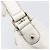Borsa a tracolla GUCCI Sherry Line Horsebit in pelle Bianco Oro 247604 Auth LN087V - vista 9