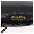 Borsa a Tracolla Miu Miu Vitellolux Black Gold Auth 206868V Nero D'oro - vista 17