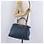Borsa a mano FENDI Peek A Boo in pelle 2way Blu Argento 8BN290 Auth ka6482V - vista 30