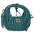 Miu Miu Matelasse Wonder Mini Shoulder Pouch Leather 2way Green Auth 206358SAM Dourado Verde
