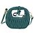 Miu Miu Matelasse Wonder Mini Shoulder Pouch Leather 2way Green Auth 206358SAM Dourado Verde - vista 2