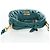 Miu Miu Matelasse Wonder Mini Shoulder Pouch Leather 2way Green Auth 206358SAM Dourado Verde - vista 6