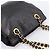 PRADA Chain Tote Bag aus Leder und Nylon Schwarz Gold Auth am12698V Golden - Ansicht 6
