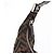 Borsa a Tracolla FENDI Zucca Canvas Mamma Baguette Marrone Nero Auth am12730M - vista 23