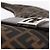 Borsa a Tracolla FENDI Zucca Canvas Mamma Baguette Marrone Nero Auth am12730M - vista 8