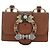 Borsa a tracolla Miu Miu in pelle marrone oro Auth 206727M D'oro - vista 13