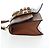 Borsa a tracolla Miu Miu in pelle marrone oro Auth 206727M D'oro - vista 3