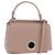 Bulgari Borsa BVLGARI Duet in pelle 2way Beige Gold Auth hk4163A D'oro