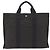 Hermès Borsa a mano HERMES Her Line MM Canvas Grigio Argento Auth 206892A Marrone - vista 13